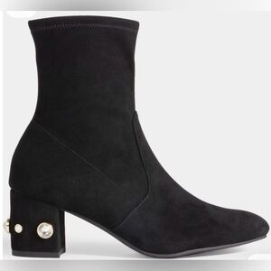 NEW STUART WEITZMAN ALLSHINE 60 SUEDE BOOTIE